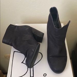 BP Distressed Black Booties